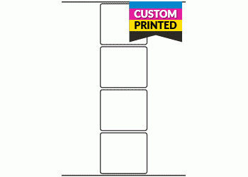 80mm x 70mm - Custom Printed Labels