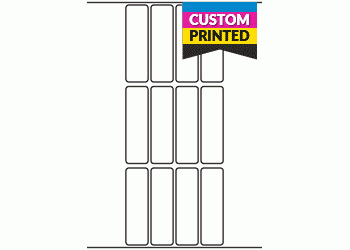 23mm x 80mm - Custom Printed Labels