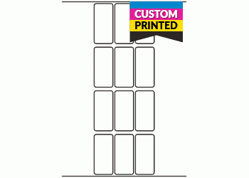 30mm x 64mm - Custom Printed Labels