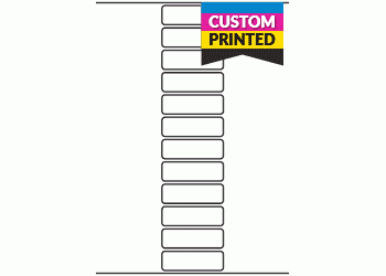 64mm x 20mm - Custom Printed Labels