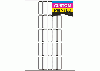 17mm x 55mm - Custom Printed Labels