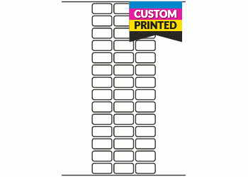 29mm x 15mm - Custom Printed Labels