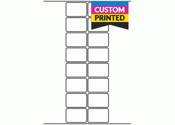 52mm x 35mm - Custom Printed Labels