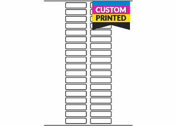 50mm x 13mm - Custom Printed Labels