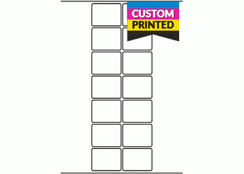 51mm x 39mm - Custom Printed Labels