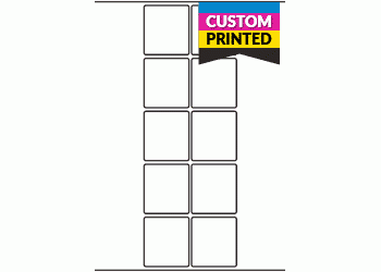 50mm x 55mm - Custom Printed Labels