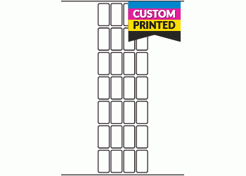 20mm x 40mm - Custom Printed Labels