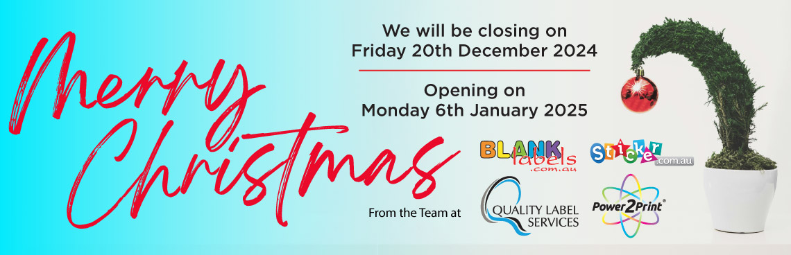 Merry Christmas and Happy New Year! We will be closing on Friday 20th December 2024, opening on Monday 6th January 2025