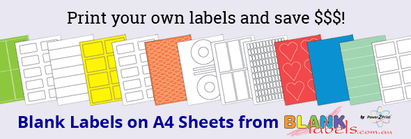 Print your own labels and save!